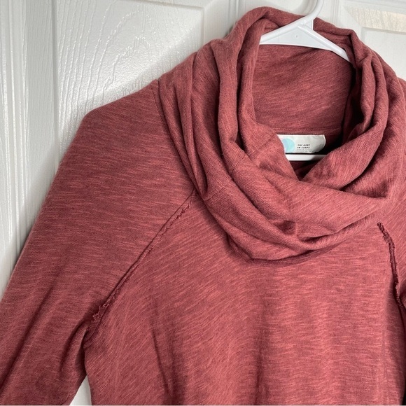 Free People Beach Cocoon Cowl Pullover in Terracotta Oversized XS/S - Picture 8 of 12